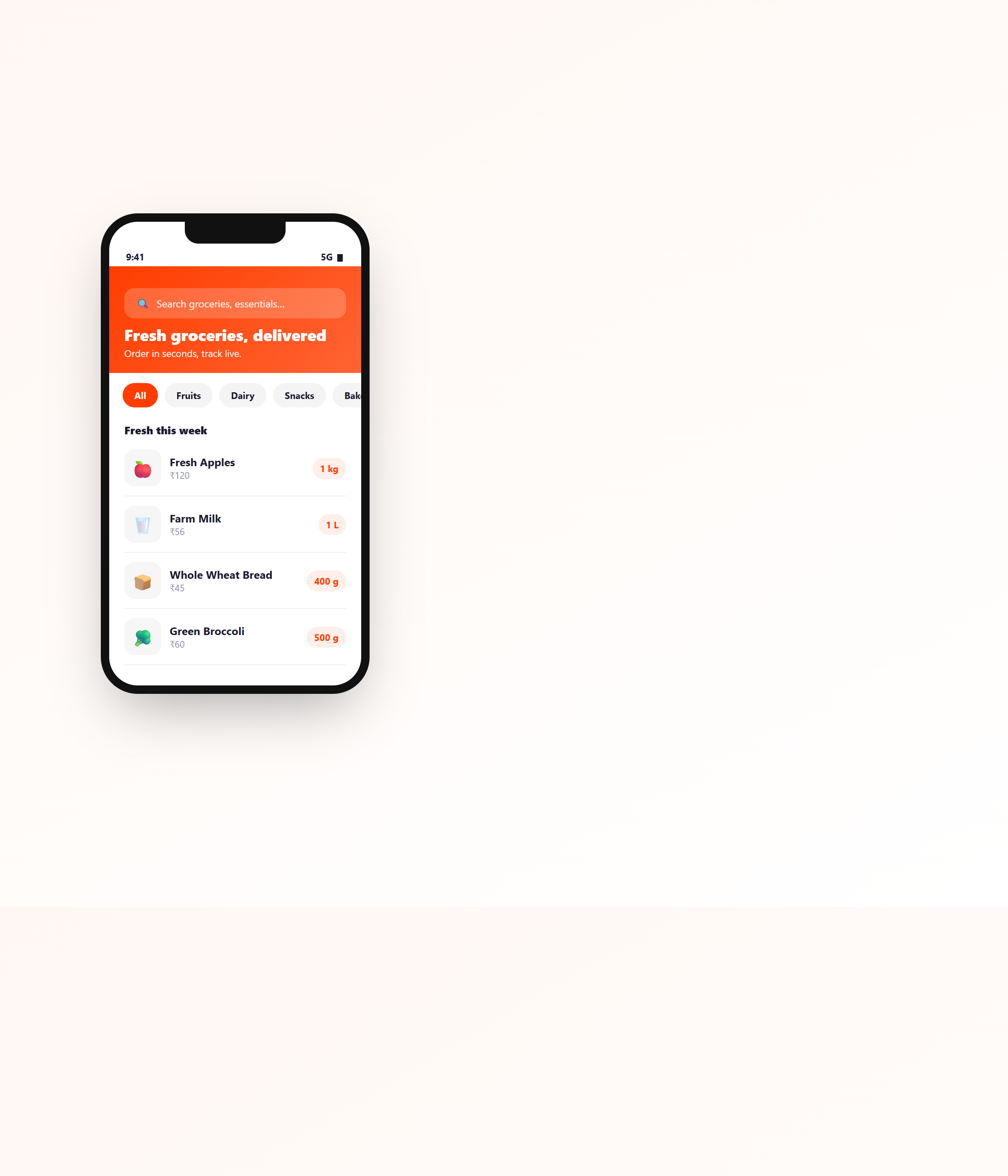 Customer app